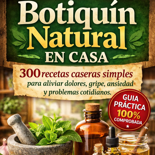 Botiquin Natural en casa